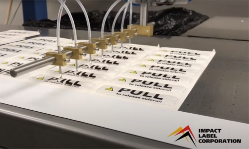 Impact Label Introduces Our New, State-of-the-Art Doming Machine for Custom Labels